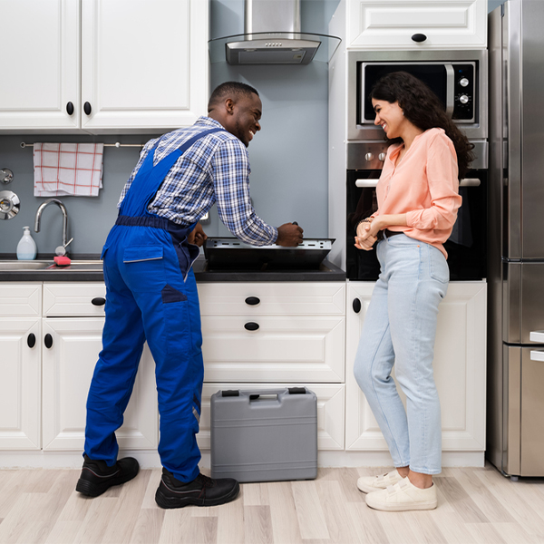 can you provide an estimate for cooktop repair before beginning any work in McKee